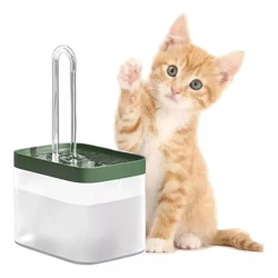 Bebedero Fuente Automática Para Gato Y Perro 1.5l Con Filtro