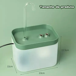 Bebedero Fuente Automática Para Gato Y Perro 1.5l Con Filtro